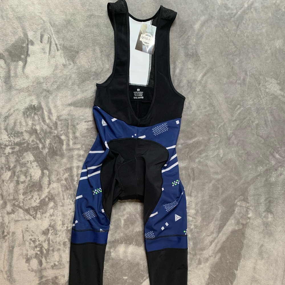 Cycling shorts size small blue and black, spring gear!